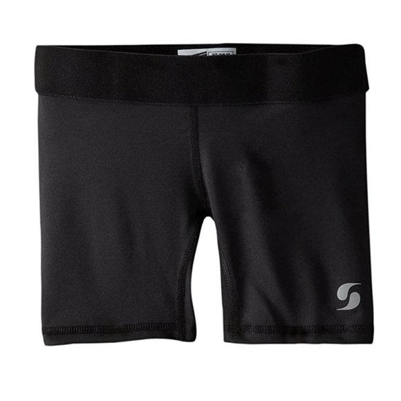 Soffe Bottoms Soffe Girls Dri Compression Shorts 4 Inch Inseam